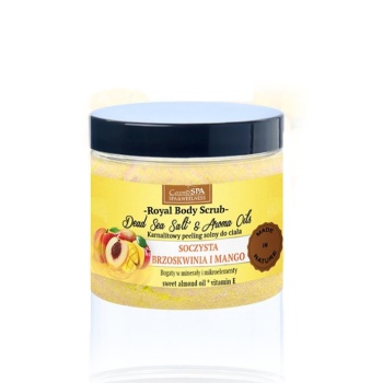 COSMOSPA KARNALITOWY PEELING DO CIAŁA Z OLEJAMI SOCZYSTA BRZOSKWINIA I MANGO